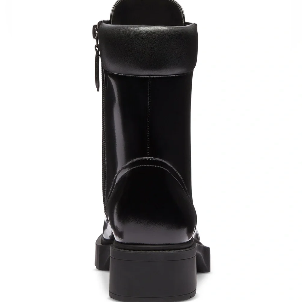 COACH Women's Leighton Leather Booties - Picture 9 of 12